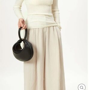 Songmont Luna - Vegan Leather - Onyx Crossbody Bag